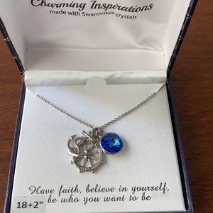 Nautical Swarovski pendant